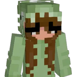 Fl0w3rzz Minecraft avatar bust