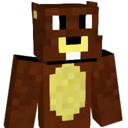 FlabbyTheBeaver Minecraft avatar bust