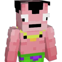 Flacidus Minecraft avatar bust