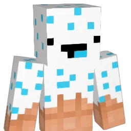 Flagnog Minecraft avatar bust