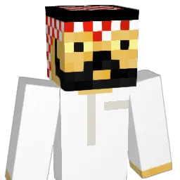 FlairHair Minecraft avatar bust