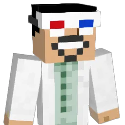FlameC Minecraft avatar bust