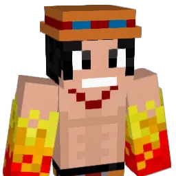 FlameDVL Minecraft avatar bust