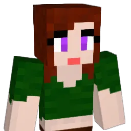 FlameRose7 Minecraft avatar bust