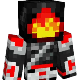 Flametail Minecraft avatar bust