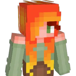 FlamingAngel Minecraft avatar bust