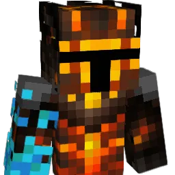 Flaming_knight1 Minecraft avatar bust
