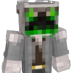 Flamingconfetti Minecraft avatar bust