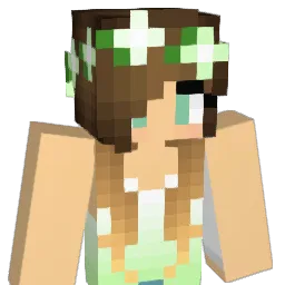 Flammes Minecraft avatar bust