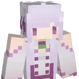Flammulina Minecraft avatar bust