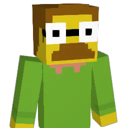 FlandersNed Minecraft avatar bust