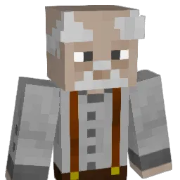 Flaxzen Minecraft avatar bust