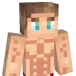 FlickDah Minecraft avatar bust