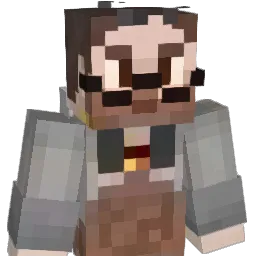 FloofuDooku Minecraft avatar bust