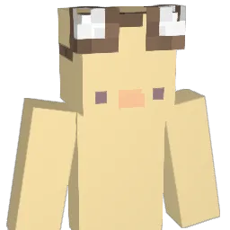 FlopFlup Minecraft avatar bust