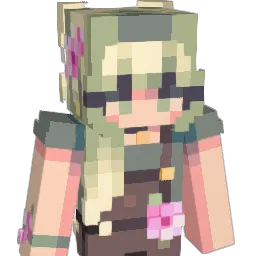 Floraey Minecraft avatar bust