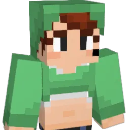 Floralice Minecraft avatar bust