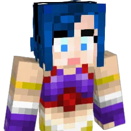 Floralyne Minecraft avatar bust