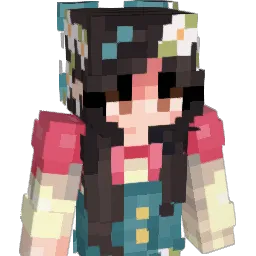 Floriellea Minecraft avatar bust