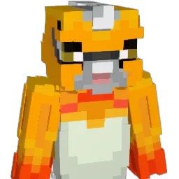 Florupi Minecraft avatar bust
