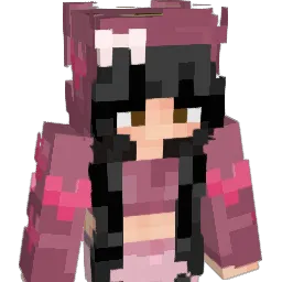 FlowerBunni Minecraft avatar bust