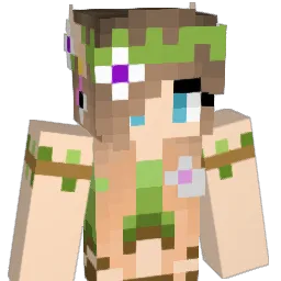 FlowraPipou Minecraft avatar bust