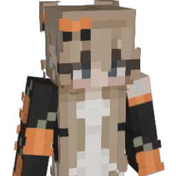 FlufflyBunnie Minecraft avatar bust