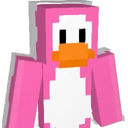 Fluffs Minecraft avatar bust