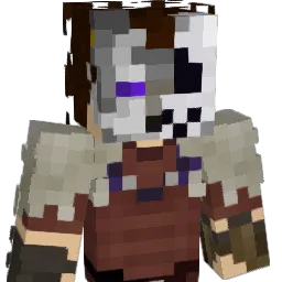 FluffyBlankS Minecraft avatar bust