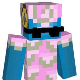 FluffyBunnz Minecraft avatar bust
