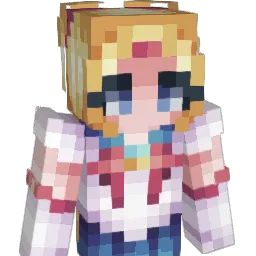 FluffyCat14 Minecraft avatar bust