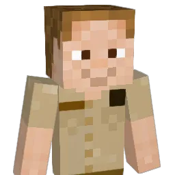 Flushs Minecraft avatar bust