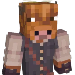Fluzzerr Minecraft avatar bust