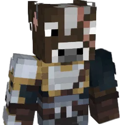 FlyingCowMan Minecraft avatar bust