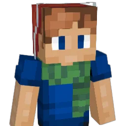 Flynnland Minecraft avatar bust