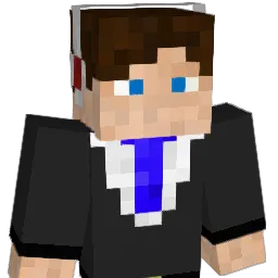 Flyvermaskinen Minecraft avatar bust
