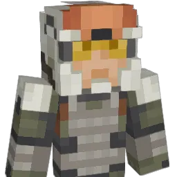 Fnvveteran Minecraft avatar bust