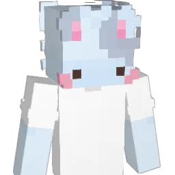 Foksii Minecraft avatar bust