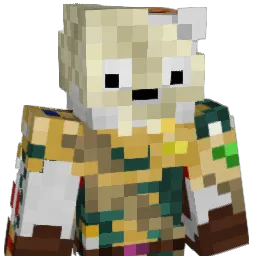 Foksqwq Minecraft avatar bust