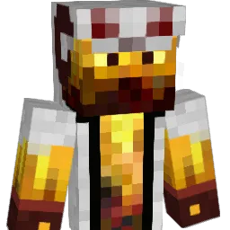 Follign Minecraft avatar bust