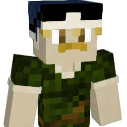 FongoCongo Minecraft avatar bust