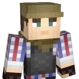 Foostie Minecraft avatar bust