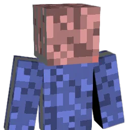 ForkInBrain Minecraft avatar bust