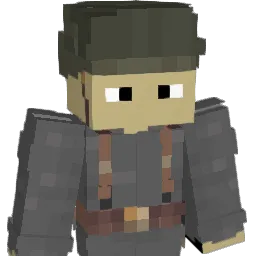 Forkedurt Minecraft avatar bust