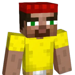 Forklift Minecraft avatar bust