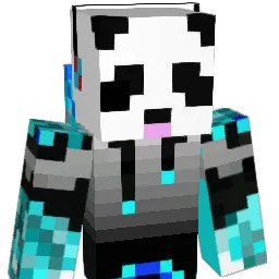 FowlPanda Minecraft avatar bust