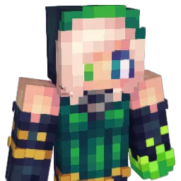 FoxField Minecraft avatar bust