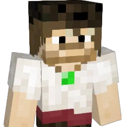 FoxMuppet Minecraft avatar bust