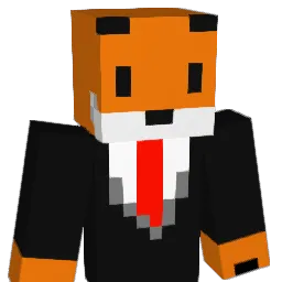 FoxWD40 Minecraft avatar bust