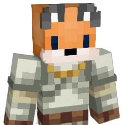 Foxaco Minecraft avatar bust